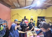 Satresnarkoba Polres Dompu Razia Tempat Hiburan dan Kios Miras, Amankan Puluhan Botol Minuman Keras