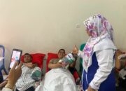 Peduli Sesama, Sat Samapta Polres Bima Kota Laksanakan Bhakti Sosial Donor Darah