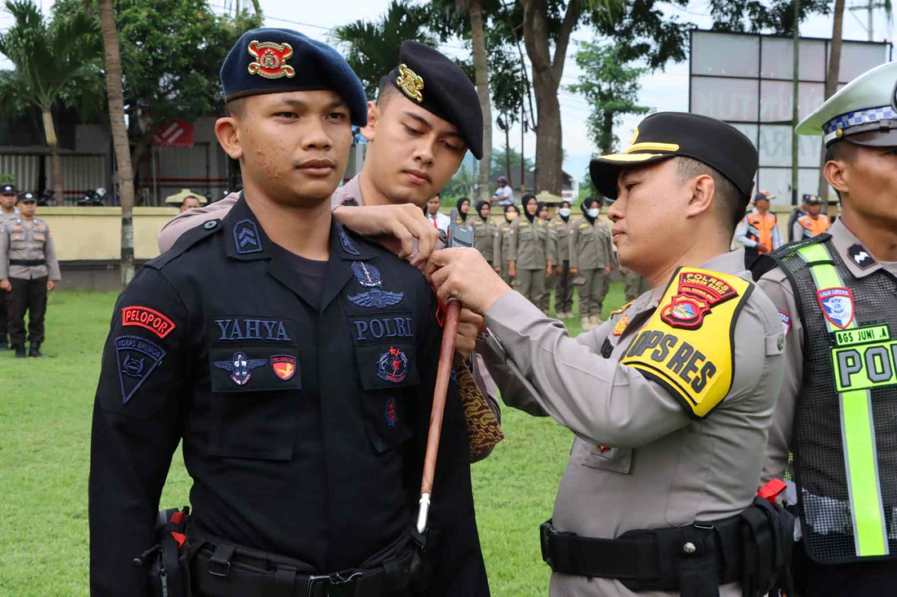 Pengamanan Nataru 2026 di Lombok Barat Resmi Dimulai