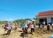 Polri dan Warga Bersinergi Pulihkan Pascabanjir di Pidie Jaya