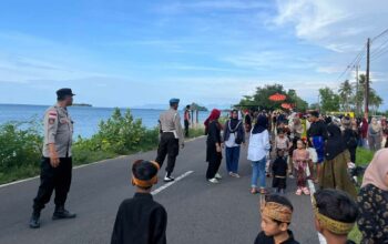 Polsek Sekotong Amankan Tradisi Nyongkolan di Lombok Barat