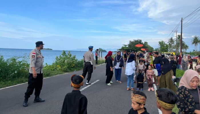 Polsek Sekotong Amankan Tradisi Nyongkolan di Lombok Barat