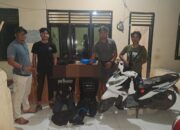 Tim Opsnal Polsek Sape Polres Bima Kota Amankan Dua Terduga Pelaku Pencurian Ternak