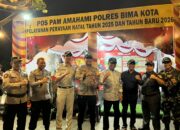 Pastikan Aman, Kapolres Bima Kota Bersama Forkopimda Cek Pos Ops Lilin 2025