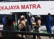 Polairud Polres Lobar Amankan Operasional Fast Ferry di Senggigi