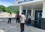 Polsek Sekotong Perketat Keamanan Depot LPG Lombok Barat