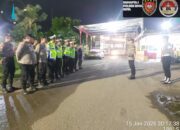 Piket Fungsi Gabungan Polres Bima Kota Intensifkan Patroli Blue Light Malam Hari