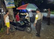 Patroli Blue Light Polsek Jerowaru Antisipasi Balap Liar dan 3C di Jalur Desa
