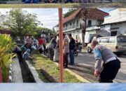 Wujudkan Lingkungan Bersih dan Sehat, Polsek Labuan Badas Gelar Gerakan Indonesia ASRI di Pantai Jempol