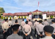 PS. Kasi Propam Polres Lotim Ingatkan Personel Samapta Sosialisasikan QR Code Yanduan Propam Polri