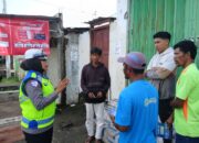 Unit Dikmas Satlantas Polres Bima Kota Gelar “Ramadhan Tertib Berlalu Lintas” di Kelurahan Melayu