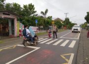 Wujudkan Keamanan dan Keselamatan Pelajar Anggota jajaran Polres Sumbawa Barat laksanakan Rawan Pagi