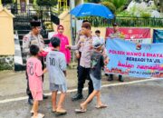 Polri Untuk Masyarakat, Ramadhan Penuh Berkah Polsek Wawo Berbagi Takjil kepada Warga dan Pengendara
