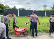 Plh Kapolres Bima Kota Pimpin Langsung Kegiatan KURVE (Bersih-Bersih) Mako