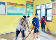 GOTONG ROYONG BERSAMA WARGA, BERSIHKAN TK NEGERI 2 PASCA BANJIR