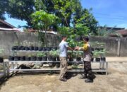 Bhabinkamtibmas Dampingi Warga Desa Bengkel Kelola Lahan Produktif