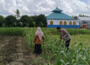 Polri Ajak Warga Telagawaru Optimalkan Lahan Pekarangan