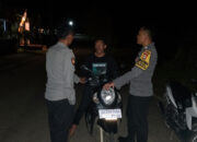 Personal Polsek Plampang Dan Pospol Maronge Intensifkan Patroli Blue Light