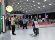 Polres Loteng Tingkatkan Pengamanan di Bandara Bizam Jelang Libur Lebaran. ‎ ‎