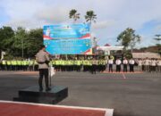 ‎Polres Loteng Libatkan Ratusan Personel Amankan Pawai Lampion Sambut Idul Fitri. ‎
