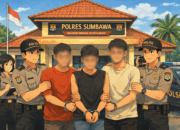 Tim Opsnal Polres Sumbawa Ringkus Komplotan Pencuri Kios, Tiga Terduga Pelaku Diamankan