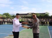 563 Personel Polres Bima Kota Serahkan Zakat Fitrah kepada Baznas Kota Bima