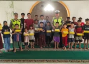 Polres Lombok Barat Santuni Puluhan Anak Yatim di Gerung