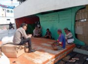 Cegah Gangguan Kamtibmas, Polsek Kawasan Pelabuhan Bima Gelar Patroli dan Himbauan