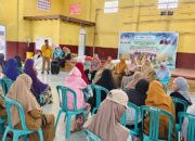 Jelang Hari Raya, Ratusan Warga di Dampingi Polsek Sekongkang Serbu Gerakan Pangan Murah Pemkab Sumbawa Barat