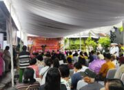 Sambut Hari Raya Nyepi, Polda NTB Gelar Bakti Kesehatan Gratis di Pura Pasupati