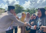 Kapolres Bima Kota Temui Massa Aksi Ina-Ina Anti Narkoba Lambu, Tegaskan Komitmen Berantas Narkoba