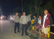 Cipta Kondisi dan Menjamin Kenyamanan Masyarakat Beribadah di Bulan Suci Ramadhan Polsek Monta Gelar Patroli dan PAM Sholat Tarawih