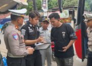 Sat Lantas Polres Bima Kota Gelar Ramp Check dan Penertiban Bus di Terminal Dara