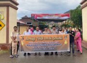 Wujud Kepedulian di Bulan Ramadhan, Sat Reskrim dan Bhayangkari Polres Bima Kota Berbagi Takjil