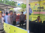**Kapolres Sumbawa Barat Tinjau Pos Terpadu Pelabuhan Poto Tano, Pastikan Pelayanan Mudik Maksimal**