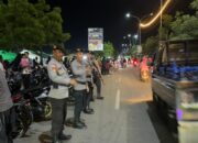 Sat Samapta Polres Bima Kota Patroli dan Amankan Pasar Ramadhan di Amahami