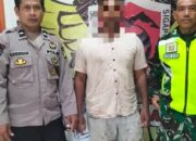 Sigap Kasubsektor Wilamaci Amankan Terduga Pelaku Penganiayaan di Desa Tanggabaru