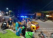 Blue Light Patrol Polsek Rasbar Intensifkan Pengamanan, Cegah Gangguan Kamtibmas
