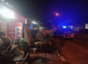 Cegah Kriminalitas, Polsek Plampang Dan Pospol Maronge Intensifkan Patroli Blue Light