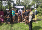 Wujud Toleransi Dan Pelayanan, Bhabinkamtibmas Labuhan Badas Kawal Prosesi kremasi Umat Hindu