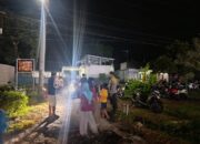 Polsek Sukamulia Laksanakan Patroli Dan Pengamanan Hiburan Rakyat “Rona-Rona” Di Desa Sukamulia Timur