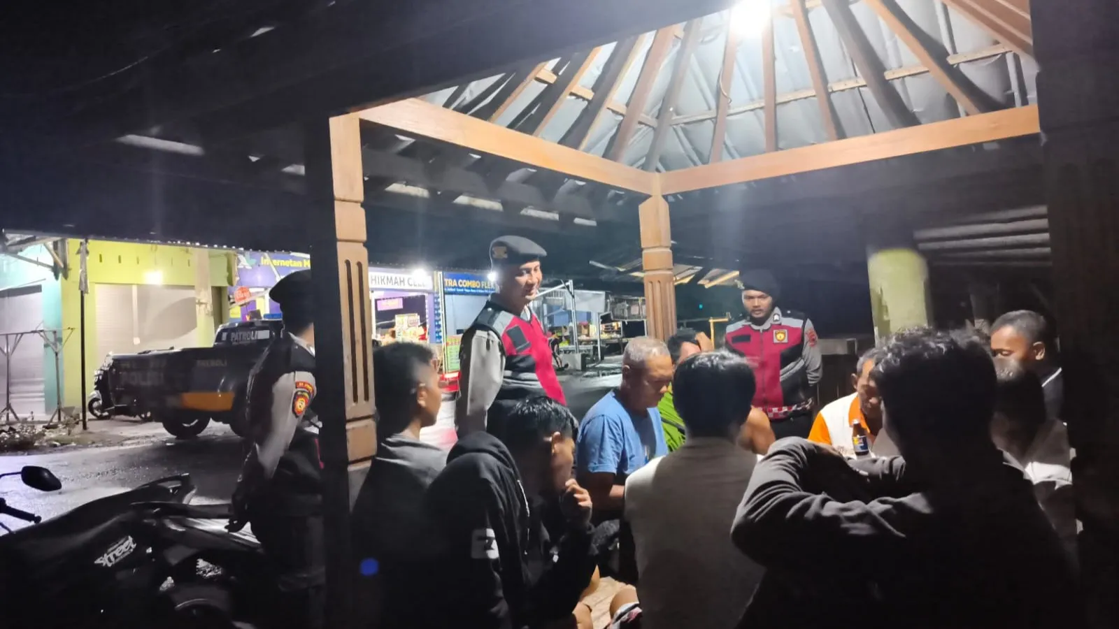 Tingkatkan Keamanan Wilayah, Sat Samapta Polres Lombok Barat Masifkan Sosialisasi Inovasi KEMOS 110