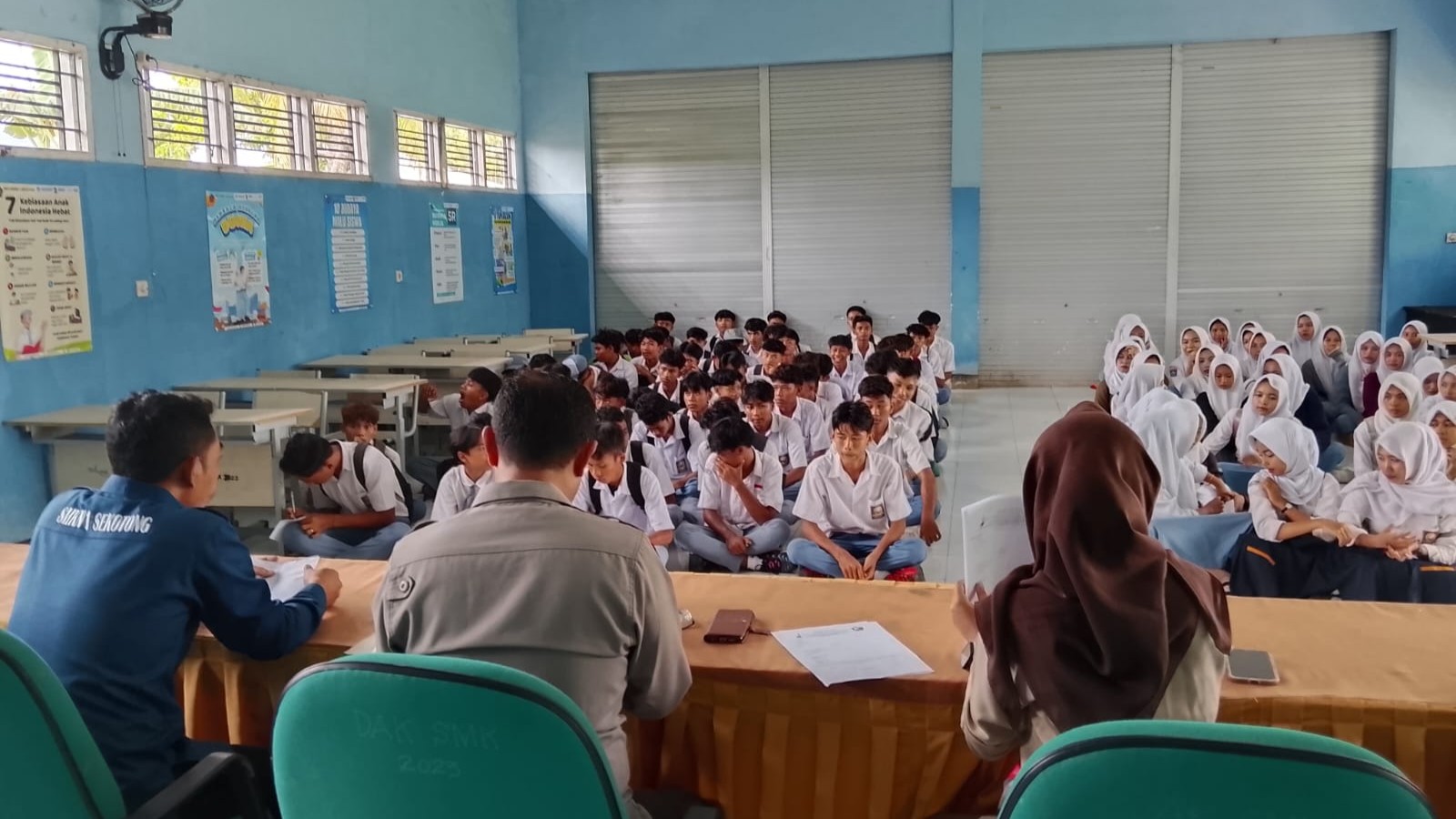 Polres Lombok Barat Turun ke Sekolah, Bekali Ratusan Pelajar Sekotong Mental Disiplin dan Karakter Anti-Narkoba