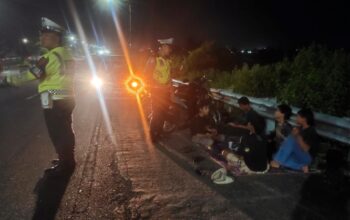 Gerak Cepat Satlantas Polres Lombok Barat Amankan Jalur Bypass BIL 2 dari Ancaman Kejahatan Jalanan