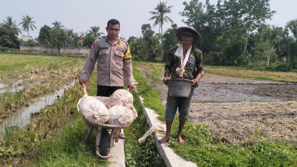 Polsek Labuapi Dorong Kemandirian Pangan di Lombok Barat