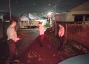 Jaga Kamtibmas di Jam Rawan, Personel Polsek Pringgarata Gelar Patroli Malam di Arjangka