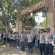 POLRES DOMPU AMANKAN AKSI MAY DAY, PENDEKATAN HUMANIS JAGA SITUASI TETAP KONDUSIF