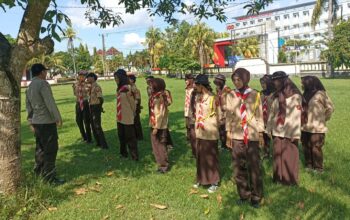 Polres Lombok Barat Bina Saka Bhayangkara di Gerung