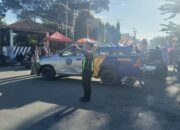 Sat Lantas Polres Dompu Amankan Kegiatan Car Free Day, Lalu Lintas Lancar dan Kondusif