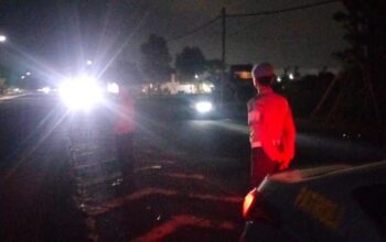 Polsek Labuapi Gelar Patroli KRYD Antisipasi Kriminalitas
